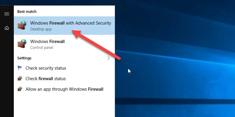 server 2016 windows firewall ping