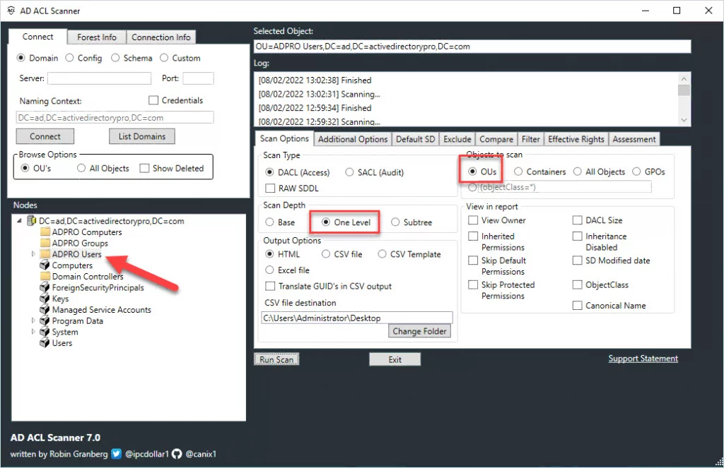 active directory acl scanner