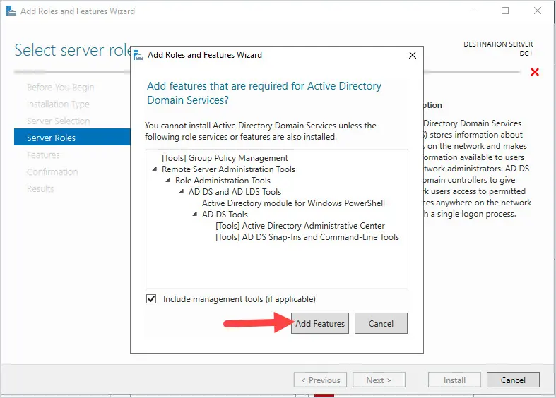 add additional active directory domain services