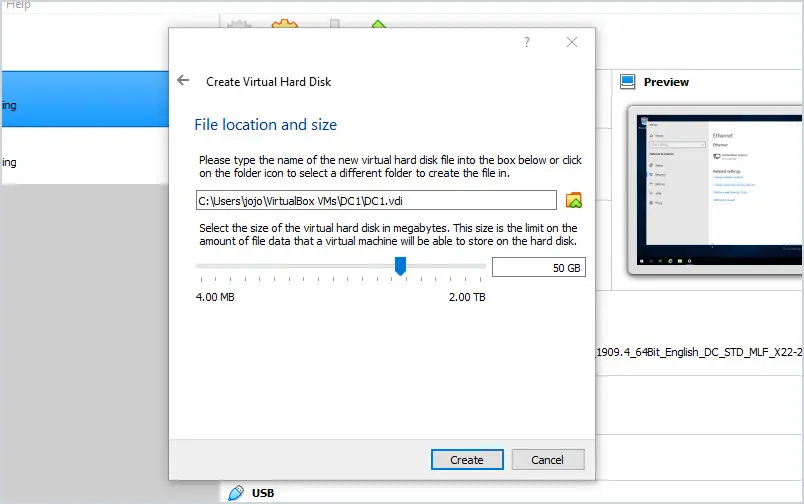 hard disk file location